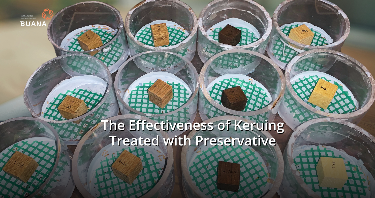 The Effectiveness of Keruing Treated with Preservatives