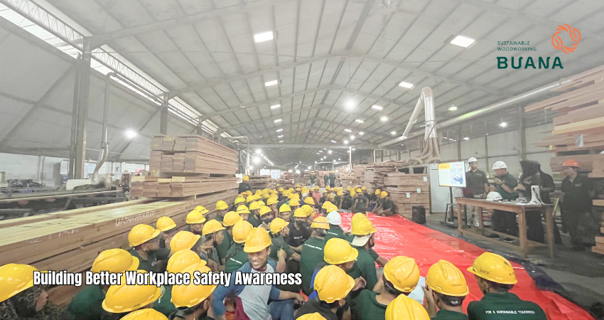 P2K3 Socialization for Production Employees at Buana Triarta: Building Better Workplace Safety Awareness