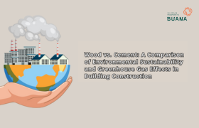 Wood vs. Cement: A Comparison of Environmental Sustainability and Greenhouse Gas Effects in Building Construction