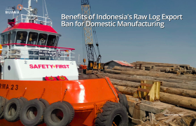 Benefits of Indonesia's Raw Log Export Ban for Domestic Manufacturing